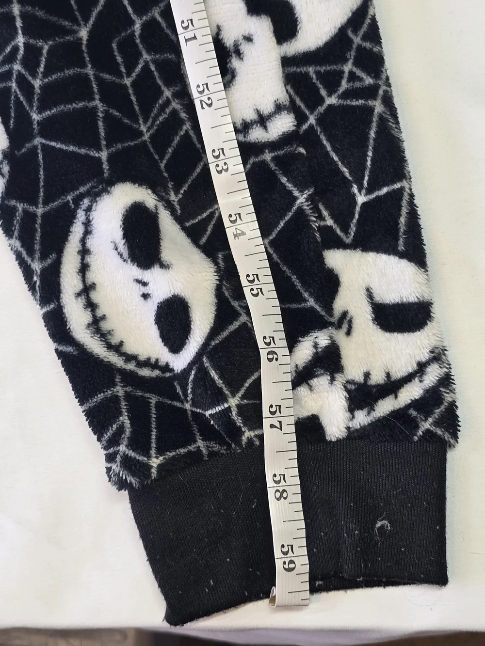 Disney The Nightmare Before Christmas Jack Skellington Hooded Onesie Medium